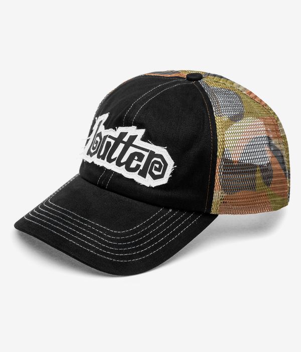 Butter Goods Swirl Trucker Pet (black)