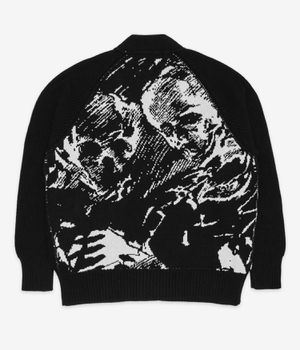 Fucking Awesome Here We Aren`t Strickjacke (black white)