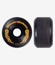 skatedeluxe Flame Conical ADV Wheels (black) 55mm 99A 4 Pack