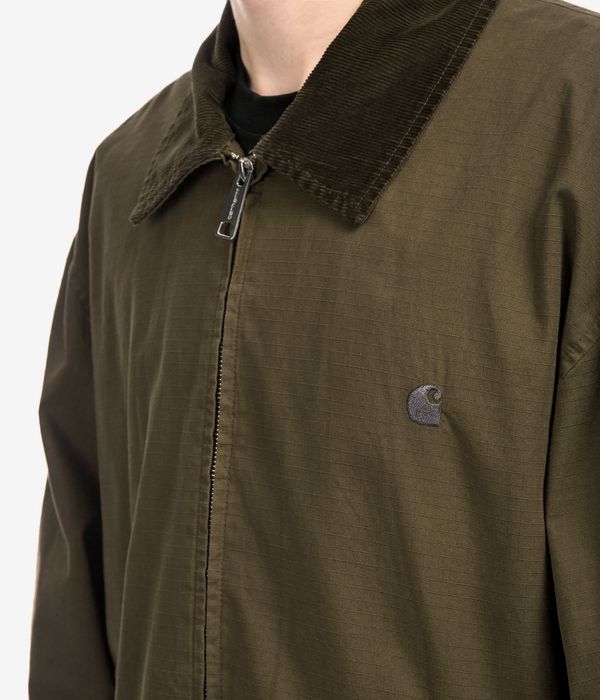 Carhartt WIP Madison Ripstop Veste (dark beach black)
