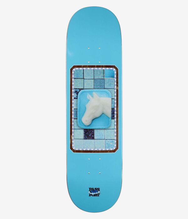 Passport Soap Series Mare 8.5" Skateboard Deck (blue)