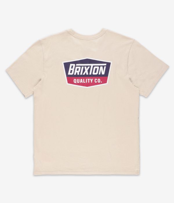 Brixton Regal T-Shirt (cream navy)