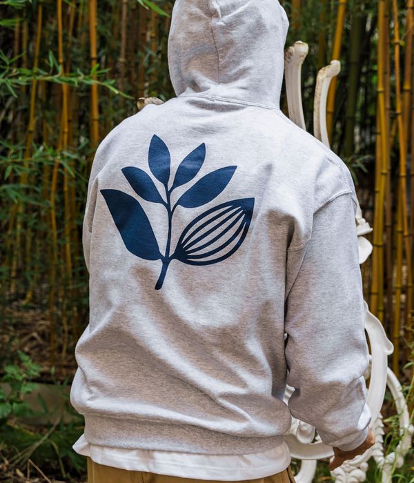 Magenta Classic Plant Bluzy z Kapturem (ash)