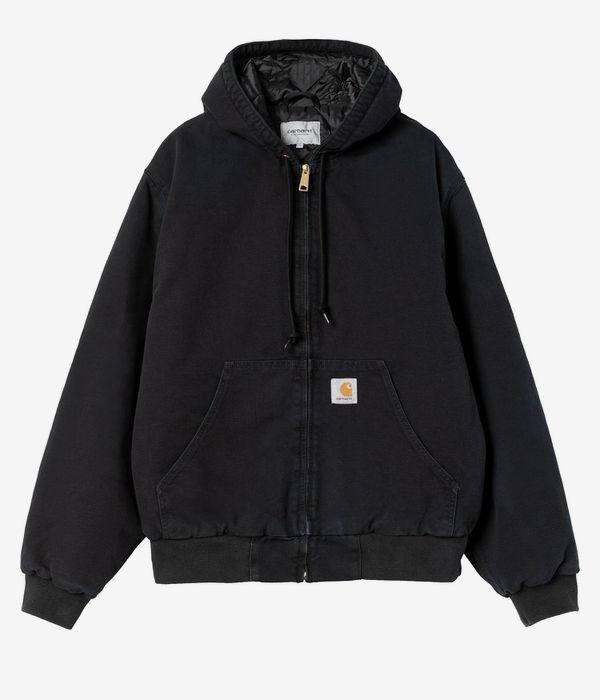 Carhartt WIP OG Active Organic Dearborn Winter Jacke (black stone canvas)