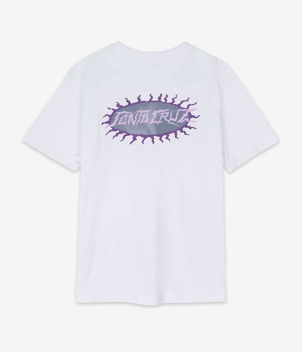 Santa Cruz Acid Oval Dot T-Shirt women (white)
