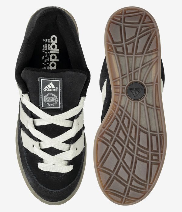 adidas Skateboarding Adimatic Buty (core black white light gum)