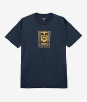 Obey Double Exclamation T-Shirt (navy)