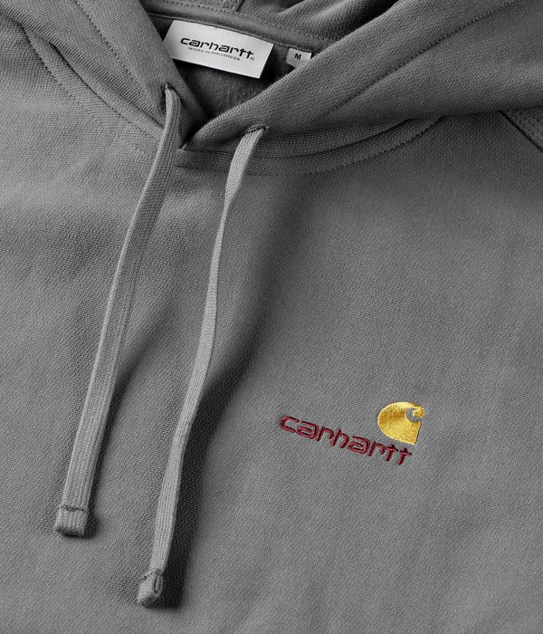 Carhartt WIP American Script sweat à capuche (porphyry)