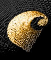 Carhartt WIP Chase Neck Zip Jersey (black gold)