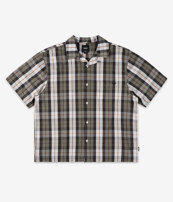 Vans Seersucker Plaid Chemise (egret bungee cord)
