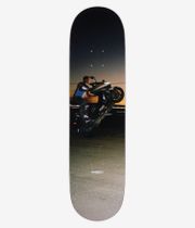 Wasted Paris x Monsieur Bonheur 8.25" Skateboard Deck (black)