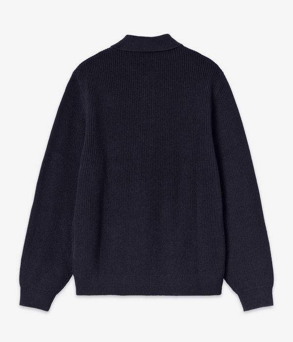 Carhartt WIP Miles Polo Long sleeve (black)