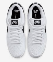 Nike SB Dunk Low Pro Shoes (white white black)