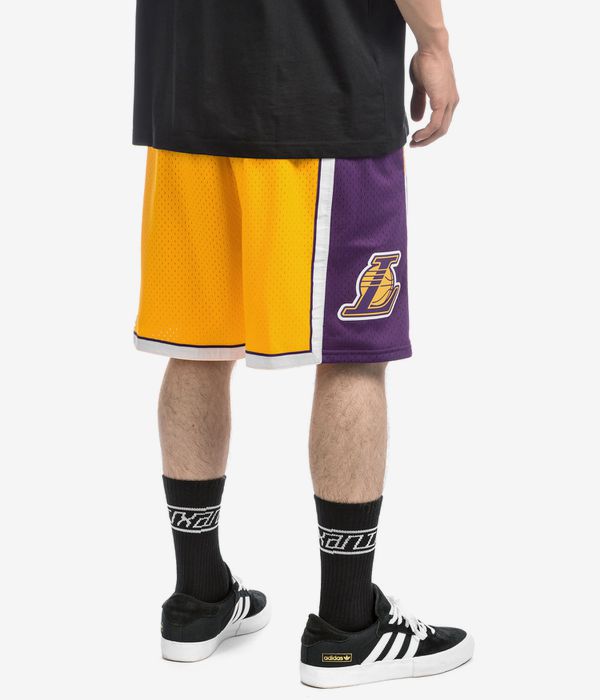 Mitchell & Ness Los Angeles Lakers Shorts (light gold purple)