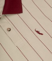 Magenta Slugger Pique Polo-Shirt (beige)
