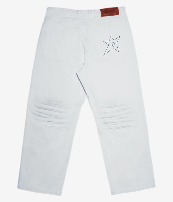 Carpet Company C-Star Stitch Denim Jeans (fade white)