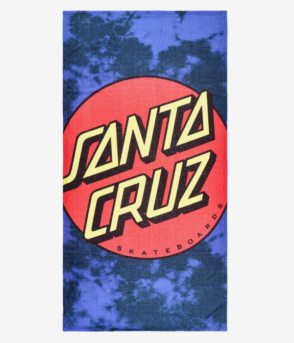 Santa Cruz Crop Dot Towel (royal cloud dye)
