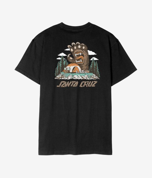 Santa Cruz Screaming Grizzly T-Shirt (black)