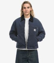Carhartt WIP W' OG Detroit Organic Dearborn Jacket women (dark navy black stone canvas)