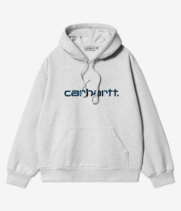 Carhartt WIP Basic Hoodie (ash heather duck blue)