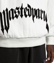 Wasted Paris Pitcher Reverse Sweatshirt (white black)