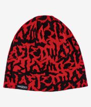 Wasted Paris Reverse Feeler Beanie reversible (charcoal fire red)