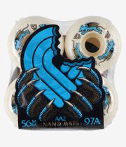 Powell-Peralta Dragons Nano Rat AA2 Asymmetrical Wide Ride Ruote (offwhite) 56 mm 97A pacco da 4