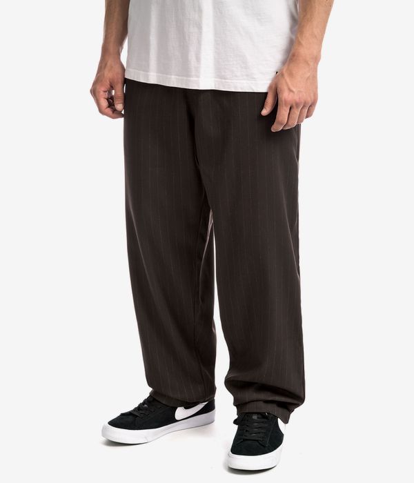 Antix Slack Pinstripes Pantalones (brown)