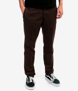 Dickies 872 Slim Fit Work Pantalones (chocolate brown)