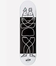 Inpeddo Smarty 8" Planche de skateboard (black white)