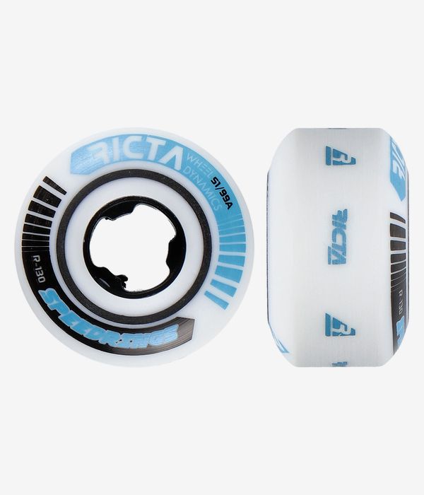 Ricta Speedrings Slim Wheels (white blue) 51mm 99A 4 Pack