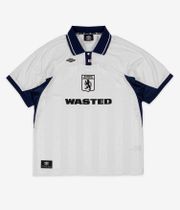 Wasted Paris x Umbro Football Jersey T-Shirt (white blue)