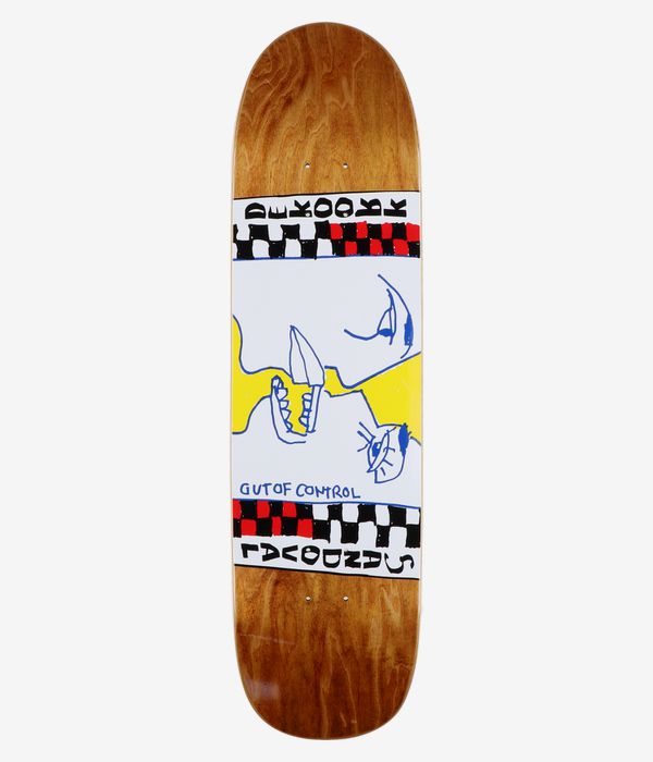 Krooked Sandoval Control 8.25" Skateboard Deck (multi)