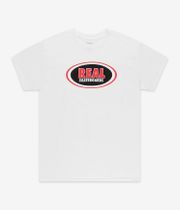 Real Oval T-Shirty (white red black)