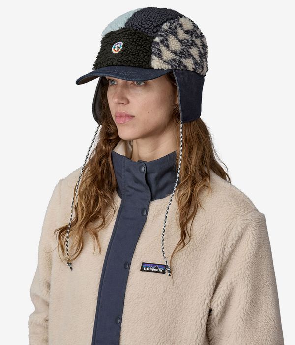 Patagonia Range Earflap Gorra (synched flight small natural)