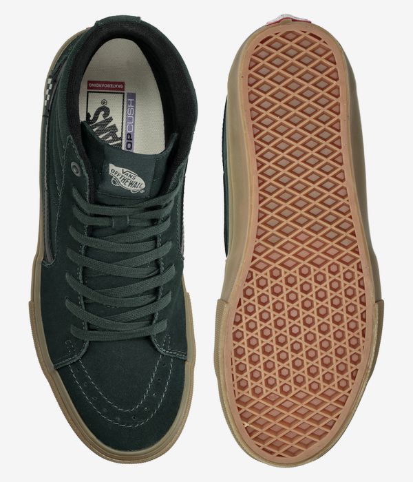 Vans Skate Sk8-Hi Schuh (medium green gum)