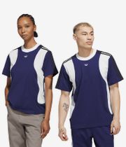 adidas Tyshawn T-shirt (dark blue white)