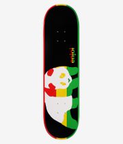 Enjoi Rasta Veneer 8.375" Skateboard Deck (black multi)