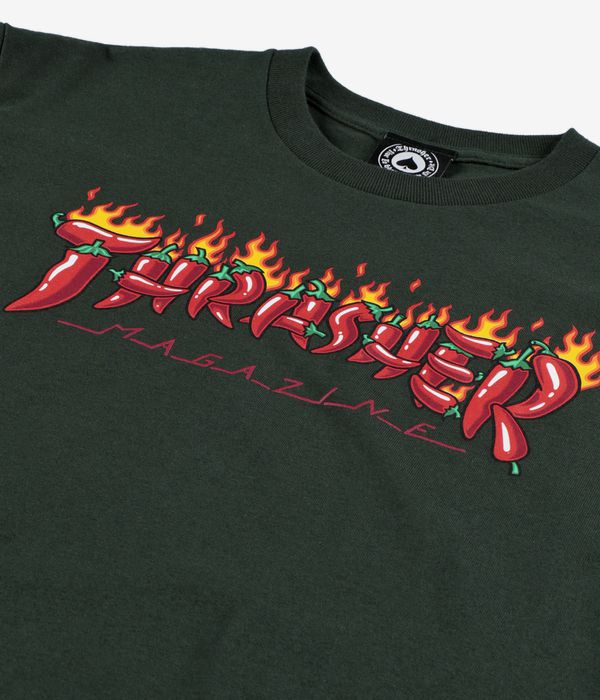 Thrasher Fuego T-Shirt (forest green)
