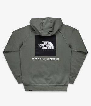 The North Face Raglan Red Box Hoodie (Thyme)