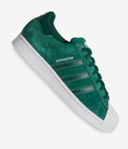 adidas Skateboarding Superstar ADV Scarpa (core green white core green)