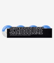 skatedeluxe Athletic Soft Rouedas (white) 54mm 92A Pack de 4