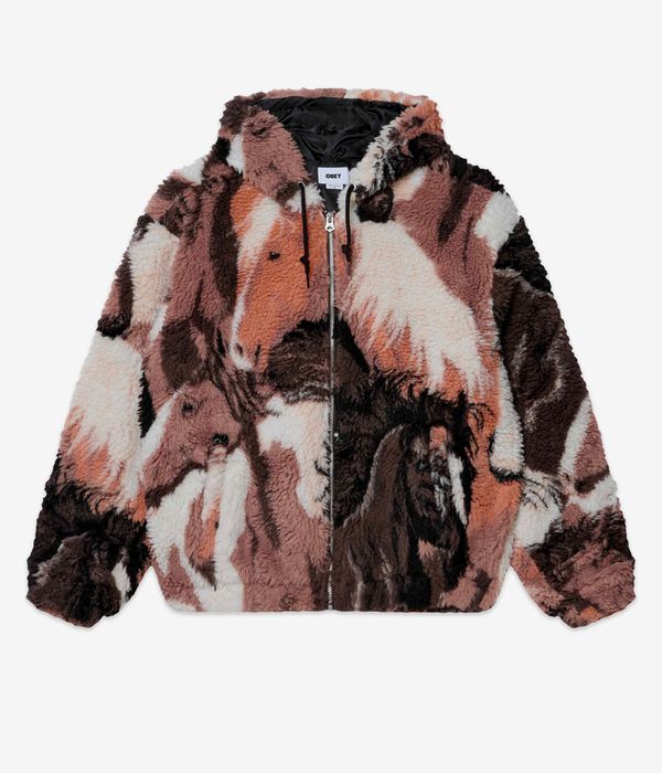 Obey Horses Veste (brown multi)