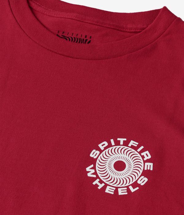 Spitfire Classic '87 Swirl Fill T-Shirt (red white)