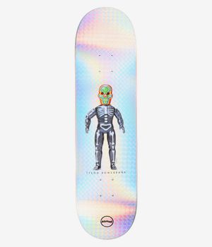 Almost Bowerbank Haroshi Creature Super Sap 8.25" Skateboard Deck (multi silver)