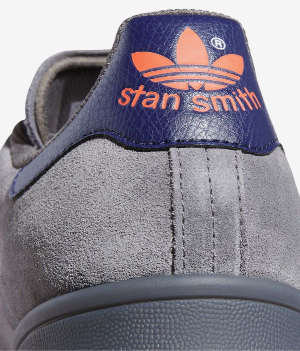 Shop adidas Skateboarding Stan Smith ADV Shoes grey night indigo cellegiate ora online skatedeluxe