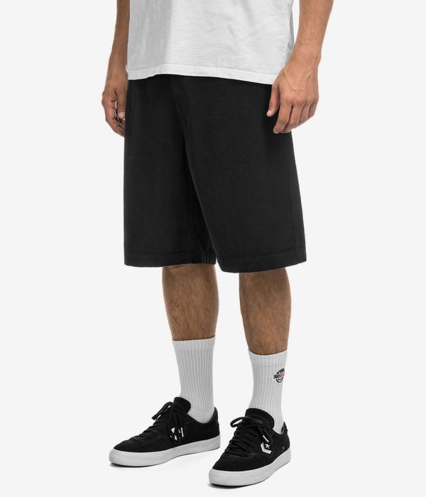 skatedeluxe Mystery Baggy Corduroy Pantaloncini (black)