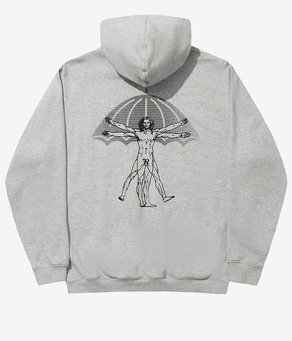 Hélas Vitruve sweat à capuche (heather grey)