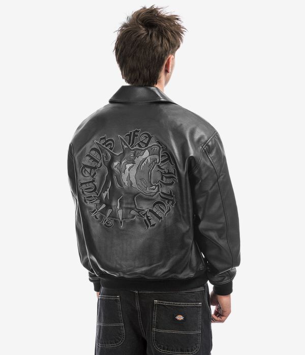 Wasted Paris Varsity Blitz Jacket (black)