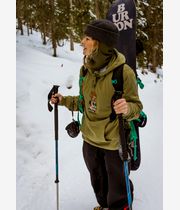 Anuell Flaming Jerry Organic sweat à capuche (olive)